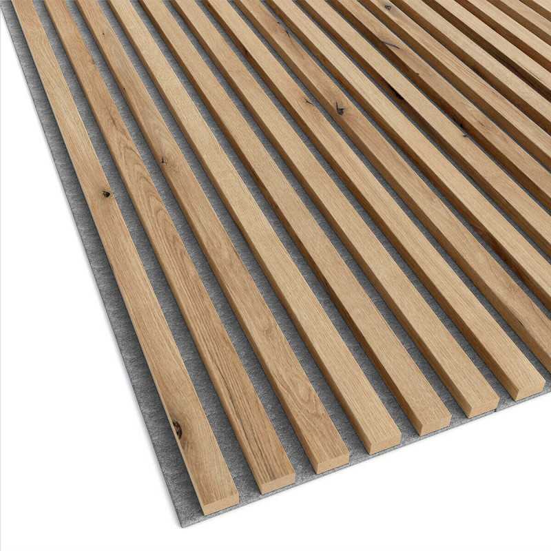 Holzpaneele auf Filz - Eiche Artisan