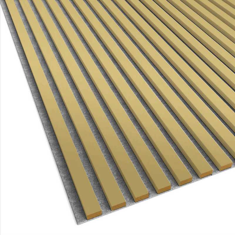 Felt acoustic panel - Golden gloss