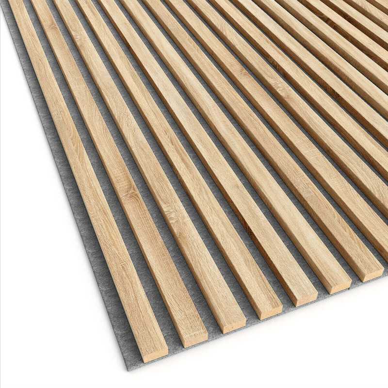 Felt acoustic panel - Sonoma oak