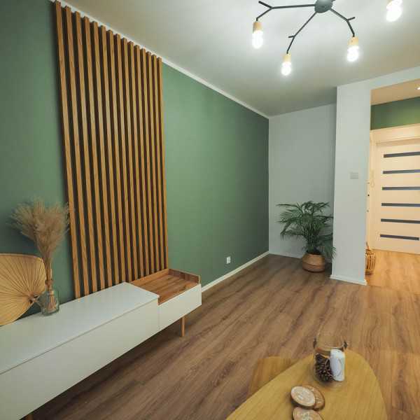 Lamele dąb naturalny na ścianę