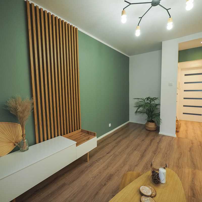 Lamele dąb naturalny na ścianę