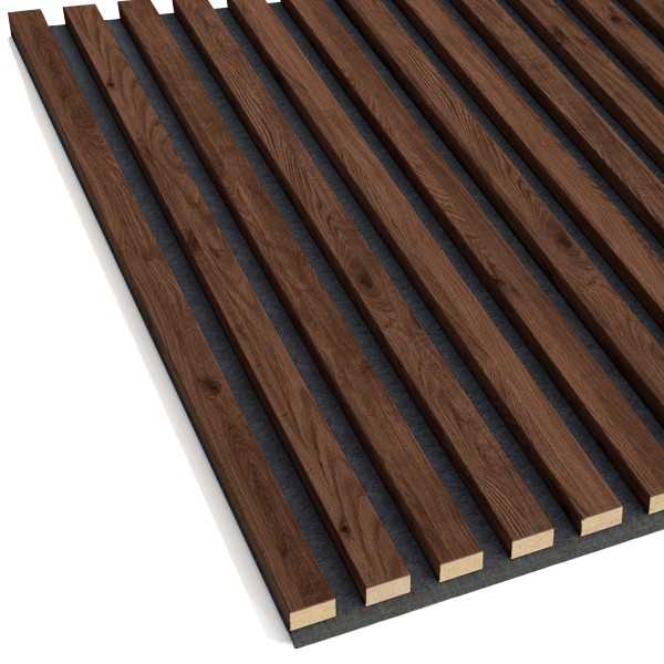 Lameo Panel akustyczny lamele na filcu Kolor Orzech