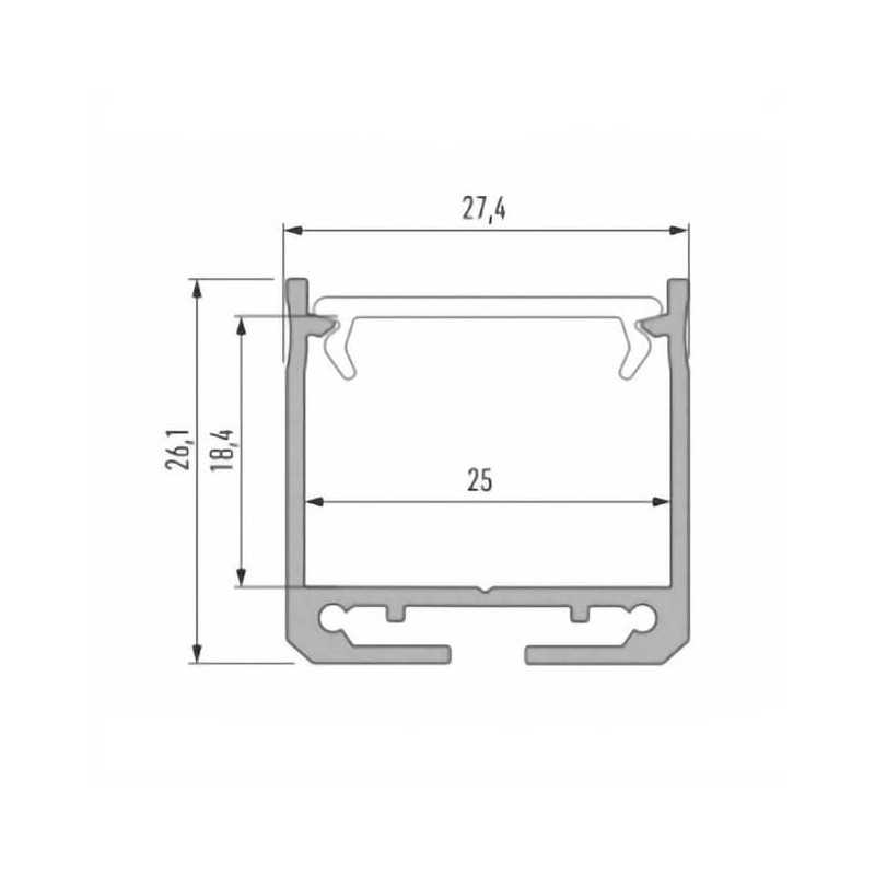 LED-Linearleuchte STANDARD für...