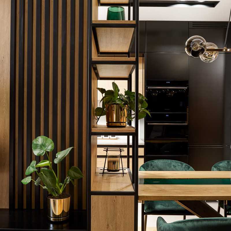 Lamele pe pâslă - negru