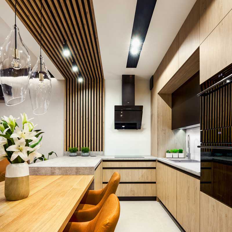 Lécek HDF lemezen - természetes tölgyfa