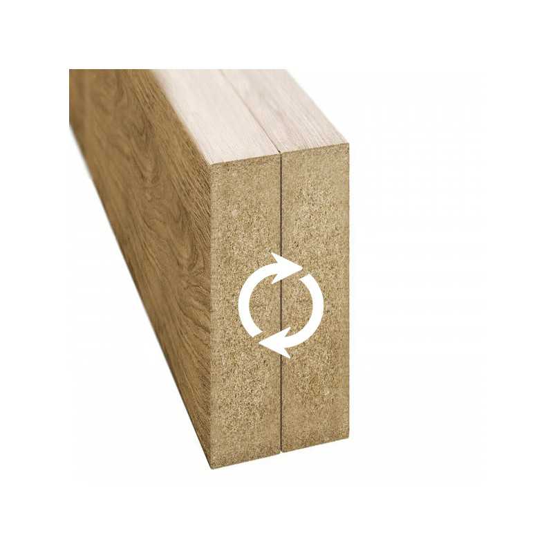 Lamele ścienne - dąb naturalny [22x70]