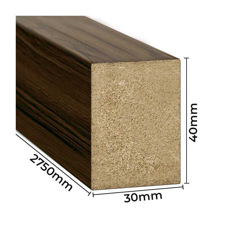 Solid Classic Slat Wood Wall Planks