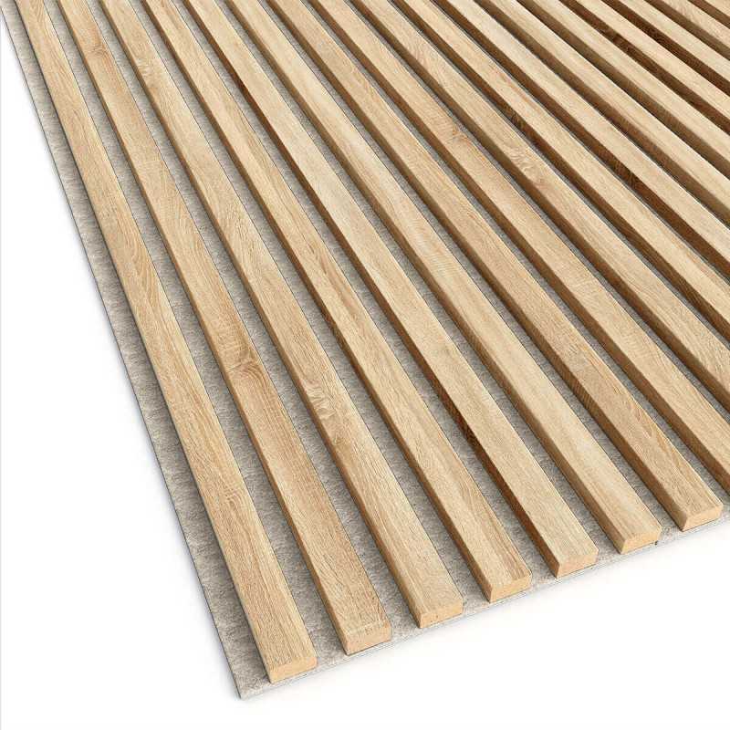 Felt acoustic panel - Sonoma oak