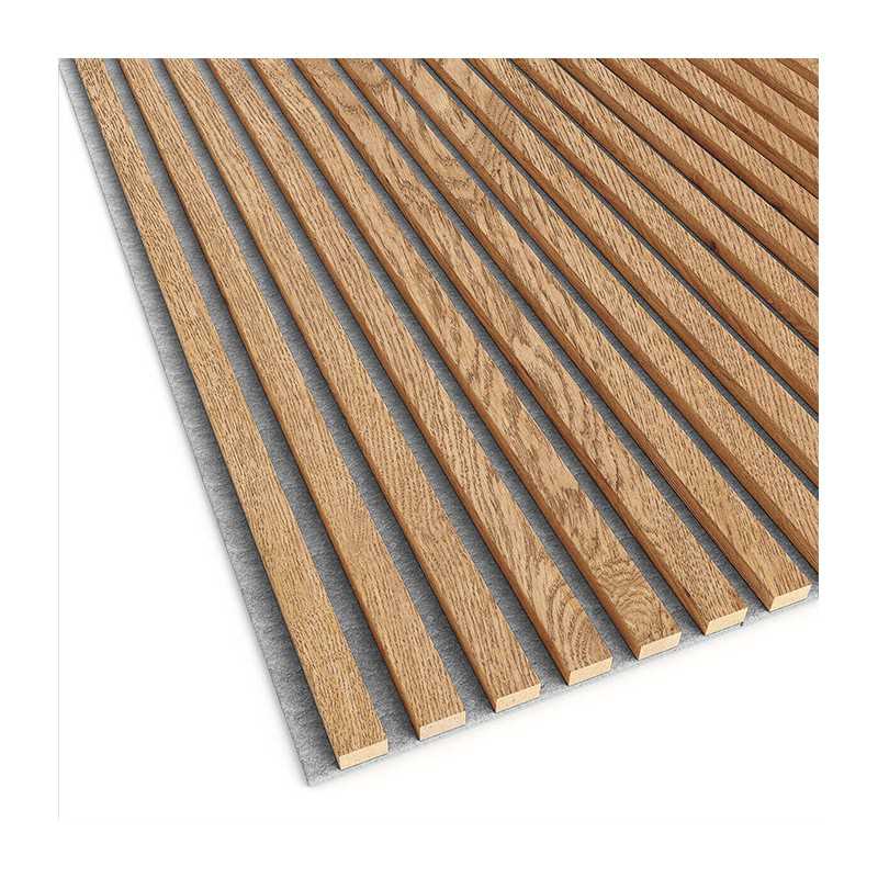 Felt acoustic panel - Oak veneer