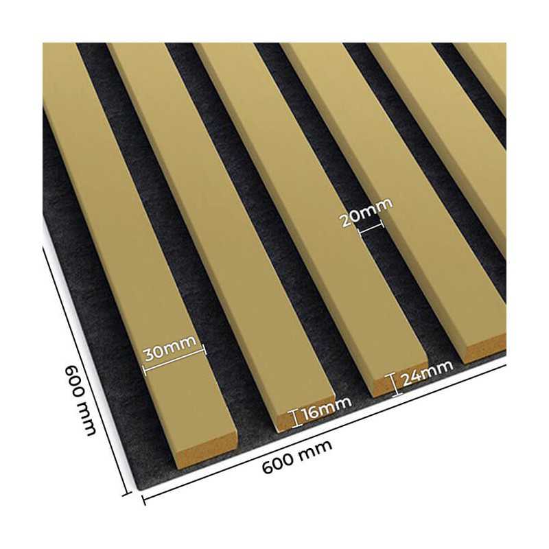 Panel akustyczny 3D na filcu 60x60 -...