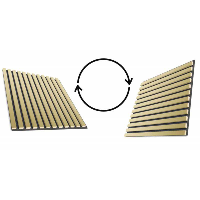 Panou acustic 3D pe fetru 60x60 -...