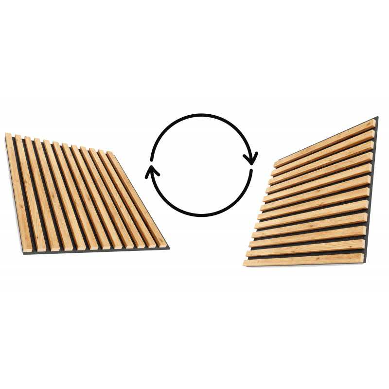 Panou acustic 3D pe fetru 60x60 -...