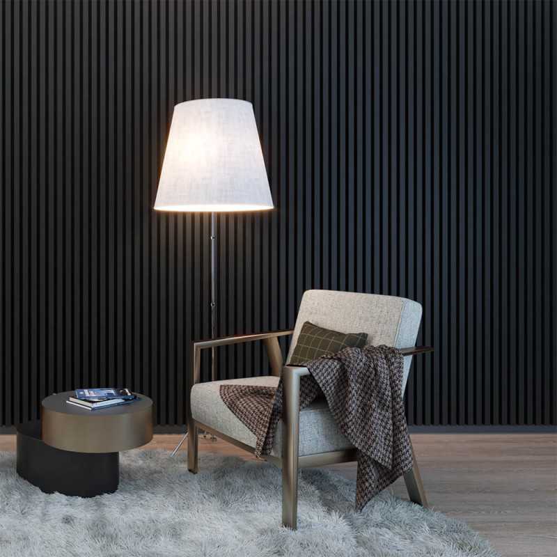 Wall slats - Black matte [30x40]