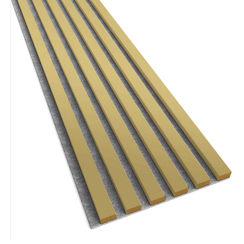 Felt acoustic panel - Golden gloss