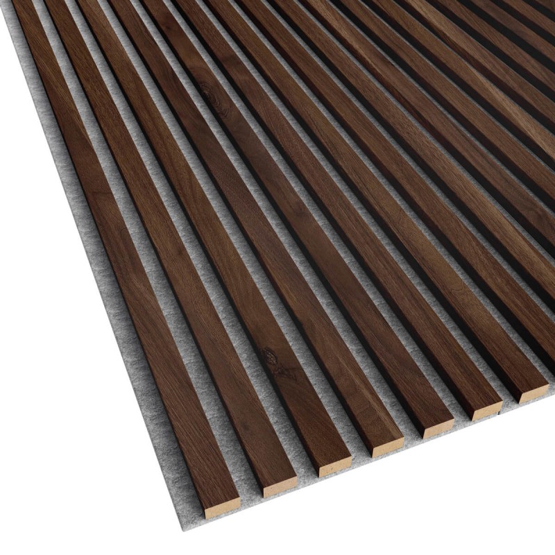 Felt acoustic panel - Walnut