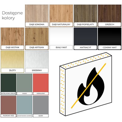 Égésgátló NRO lécek méretre... 2