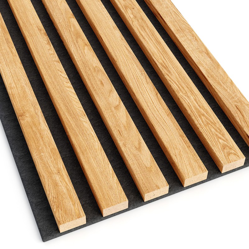 Flame retardant NRO slat panels to size