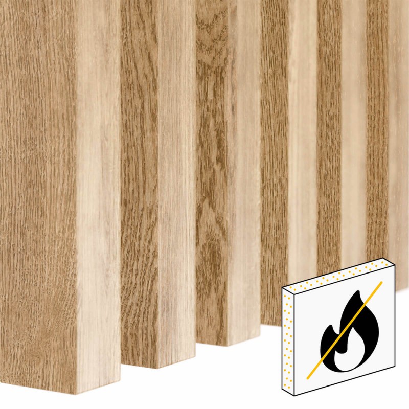 Furnierte NRO-flammhemmende Latten...