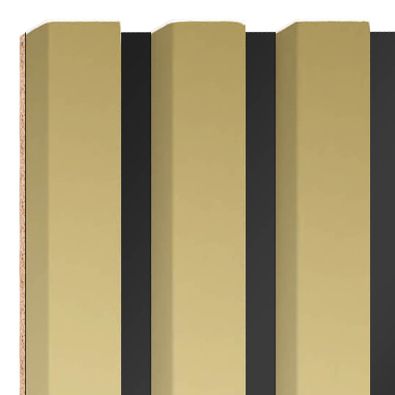 HDF board panel - Golden gloss