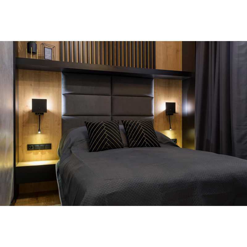 Wall slats - Black matte [30x40]