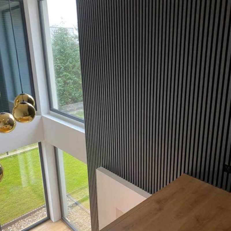 Wall slats - Black matte [30x40]