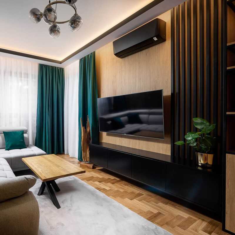 Wall slats - Black matte [30x40]