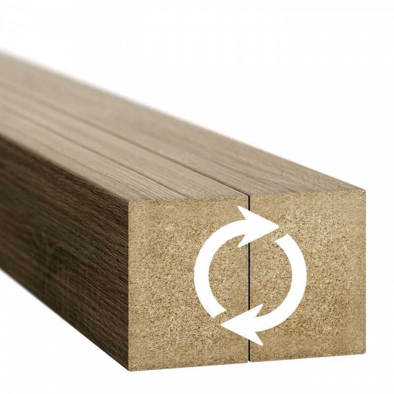 Wandlamellen - Esche Eiche [30x40]