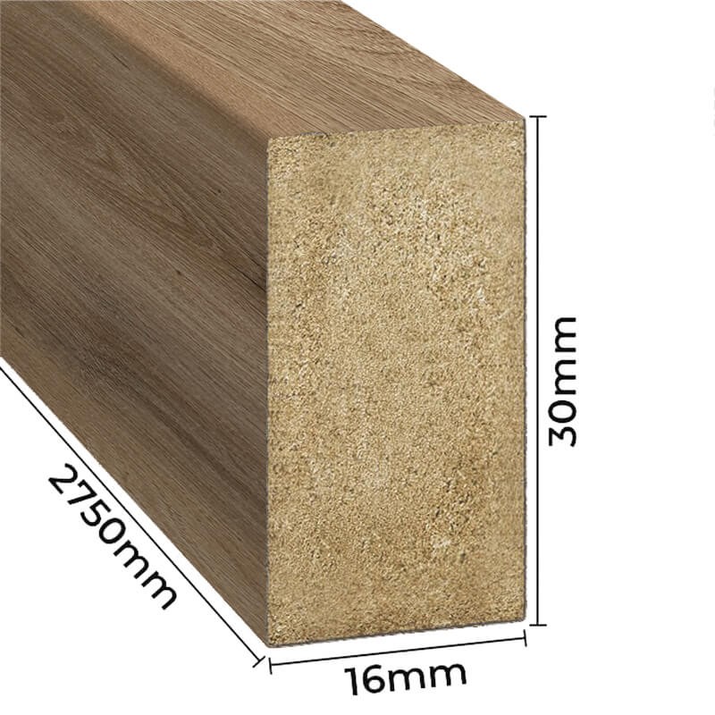 Wall slats - Dark oak [16x30]