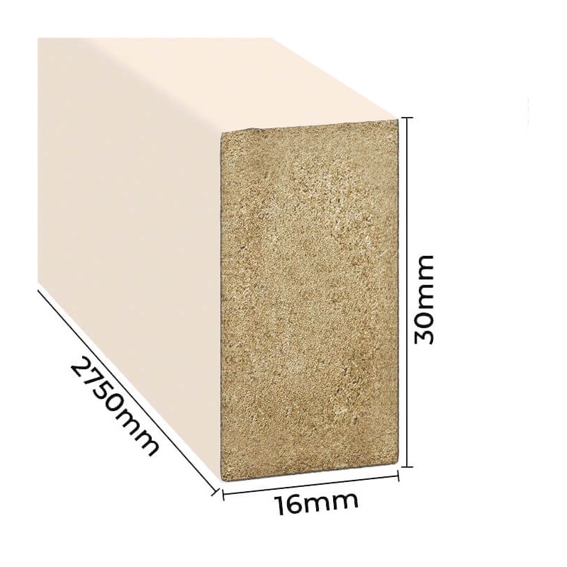 Lamellenwand MINI - Beige [16x30]