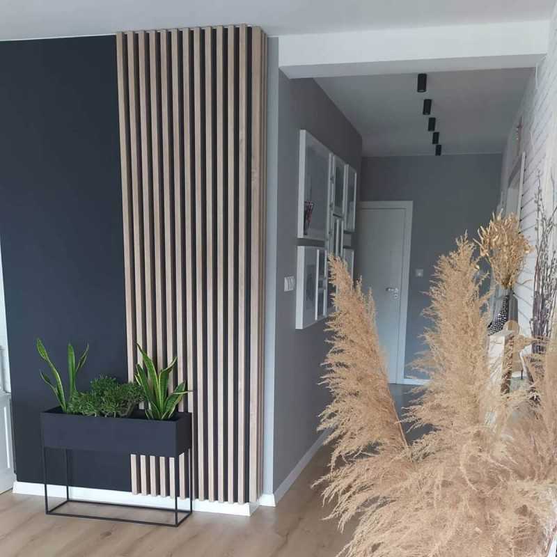 Lamellenwand MINI - Eiche Sonoma [16x30]