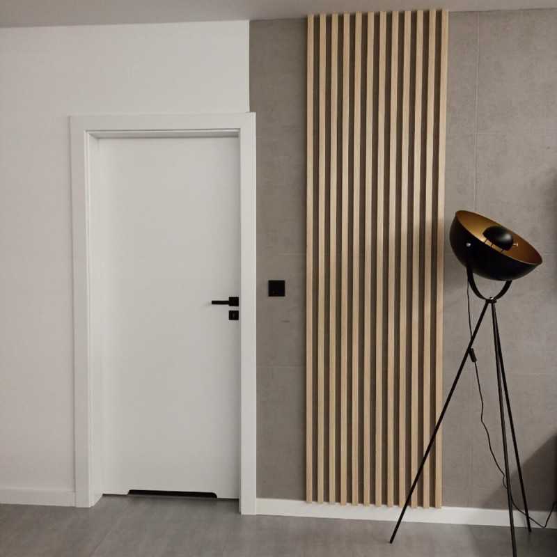 Lamellenwand MINI - Eiche Sonoma [16x30]