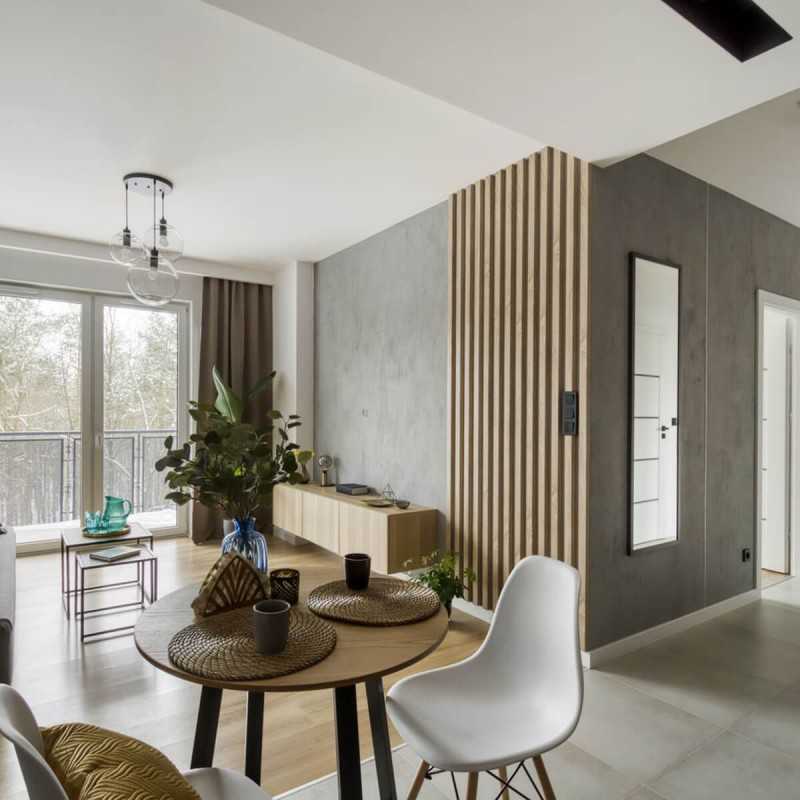 Lamellenwand MINI - Eiche Sonoma [16x30]