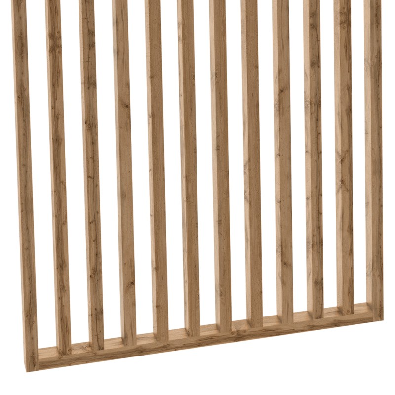 Customized slatted partition wall -...