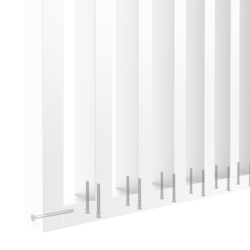 Customized slatted partition wall -...