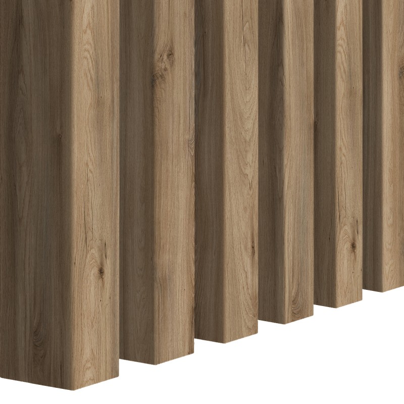 Wall slats - dark oak [30x40]
