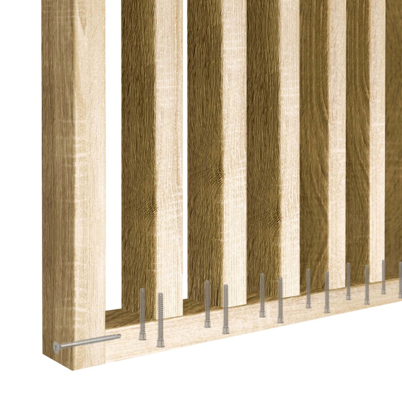 Ścianka z lameli na wymiar - Dąb...