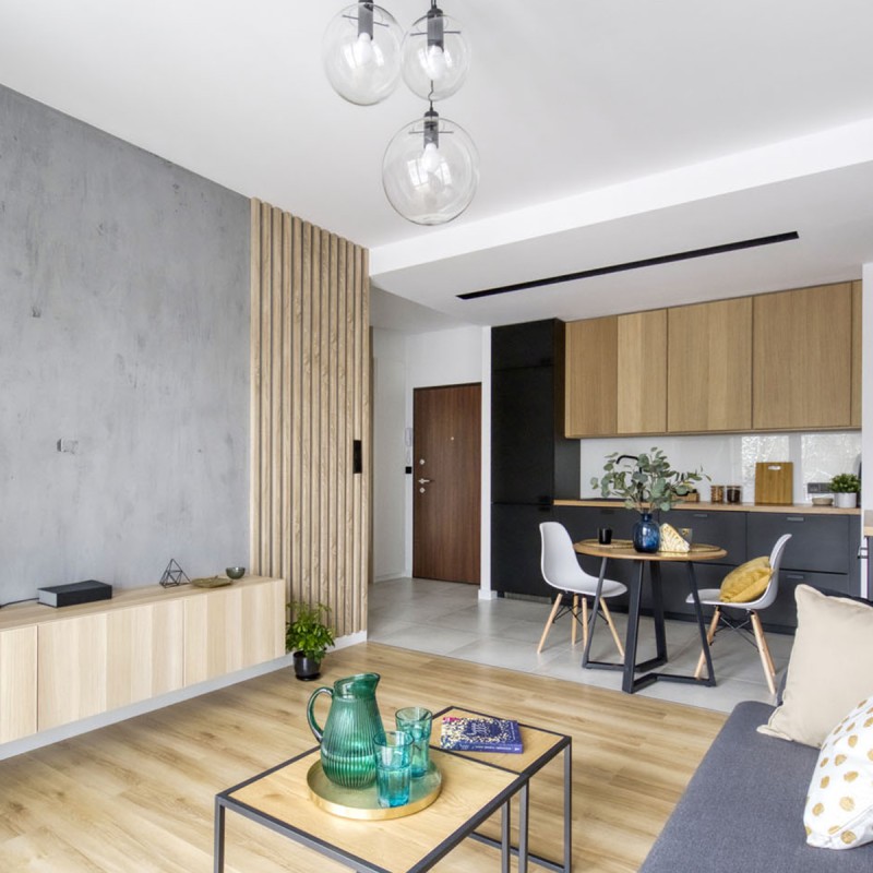 Wall laths - oak sonoma [30x60]