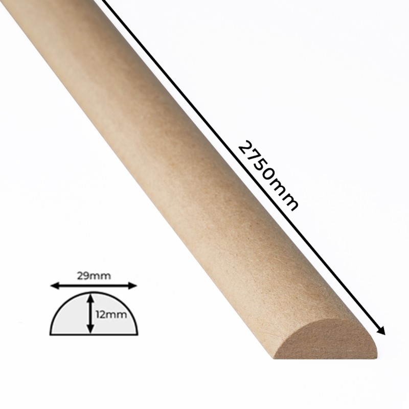 DIY semi-circular mouldings – oval...