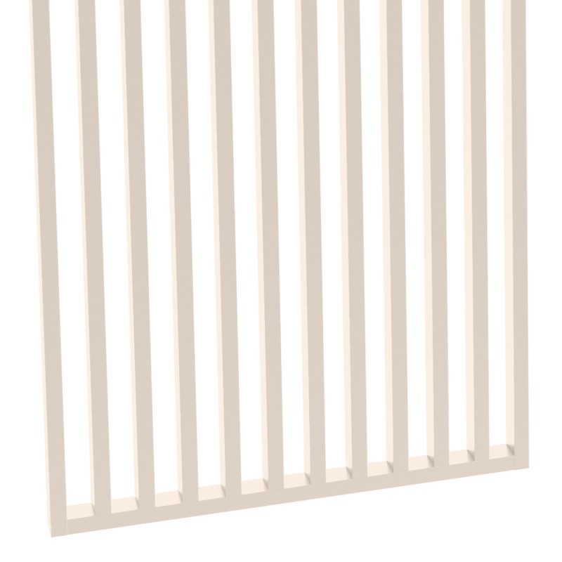 Customized slatted partition wall -...