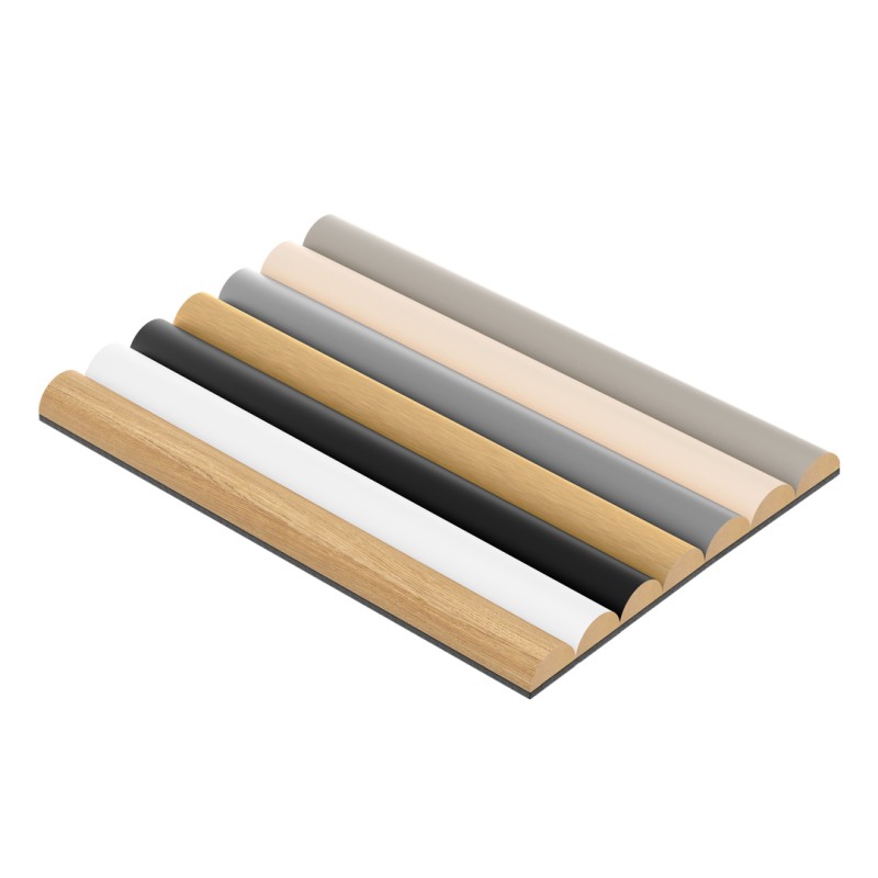 Set of samples - MDF fluted panels