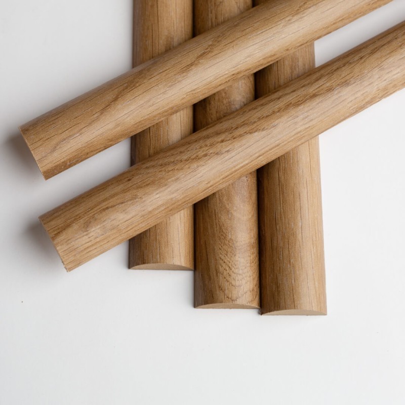 MDF decorative half-rolls - Natural oak