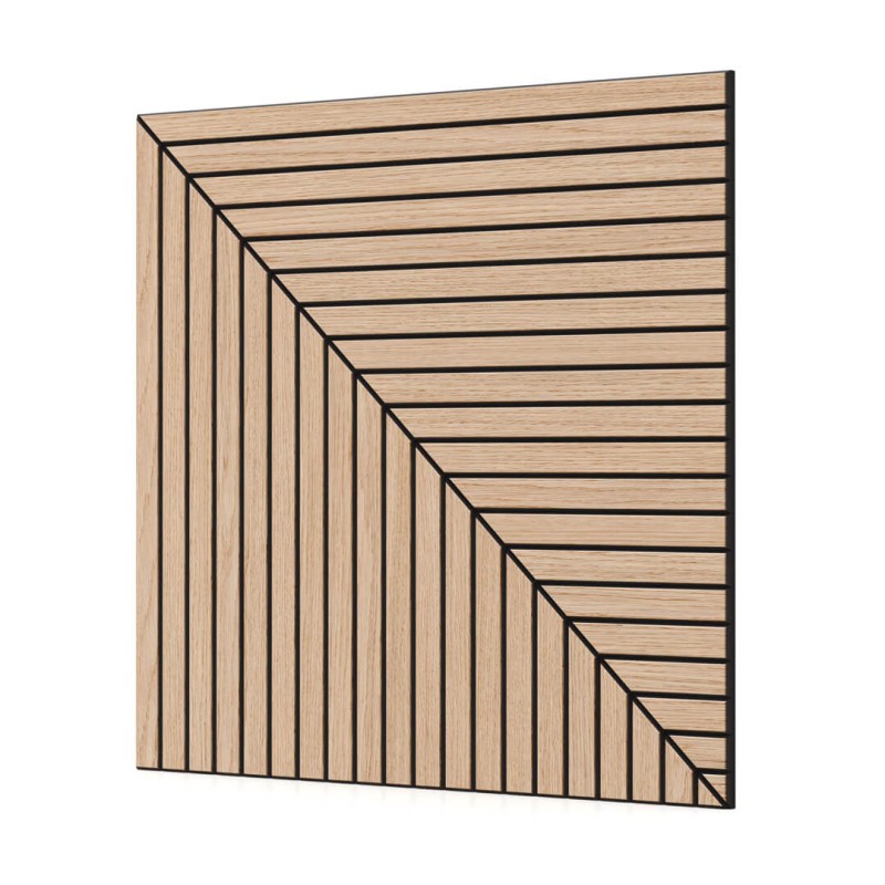 Gefrästes MDF-Paneel RITMO [50x50]