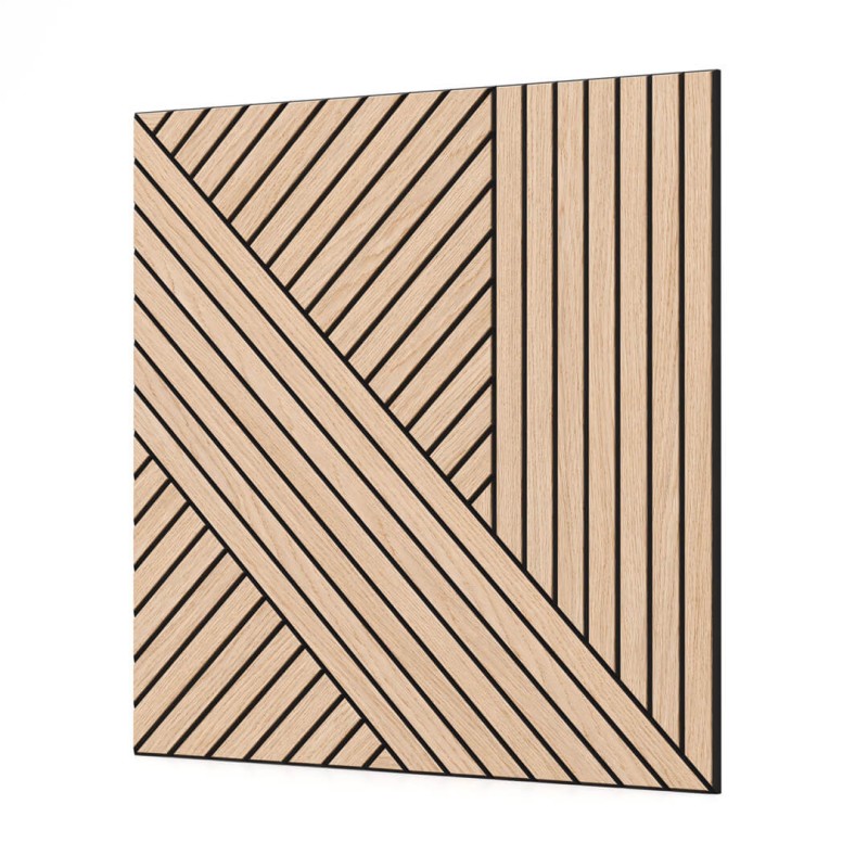 Panel frezowany MDF STRIGATTI [50x50]