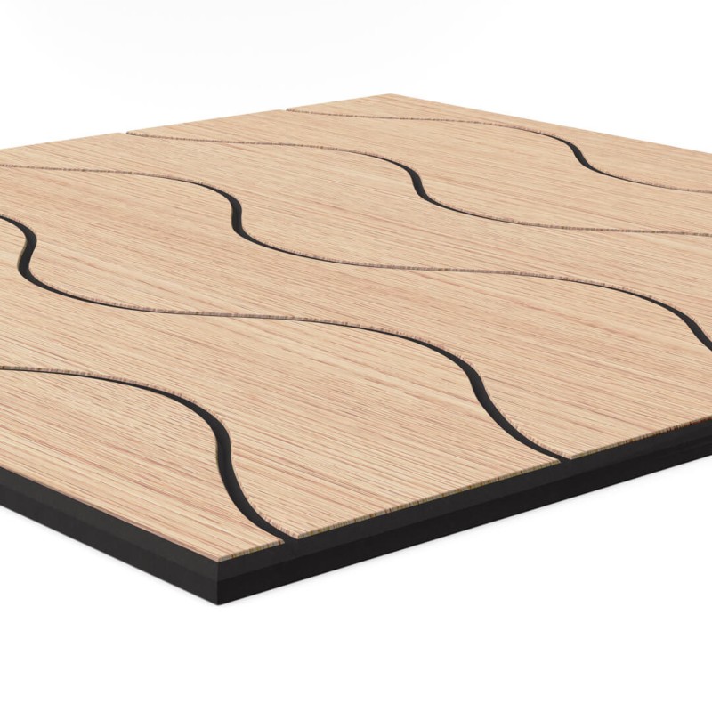 Milled MDF panel ONDINA [50x50]