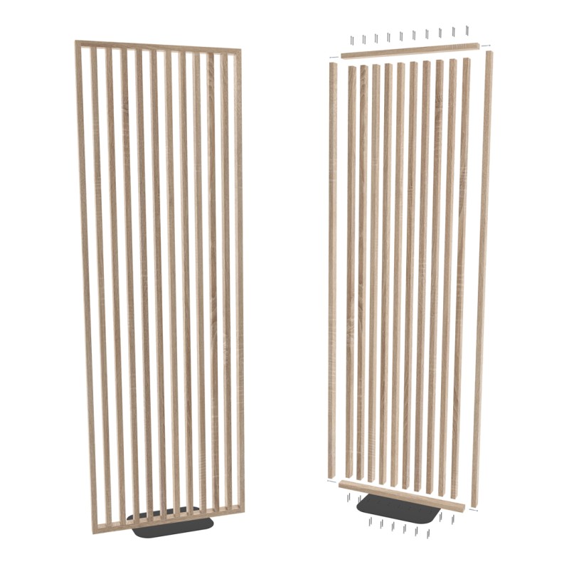 Önálló rácsos fal talppal - Sonoma... Önálló rácsos fal talppal - Sonoma...