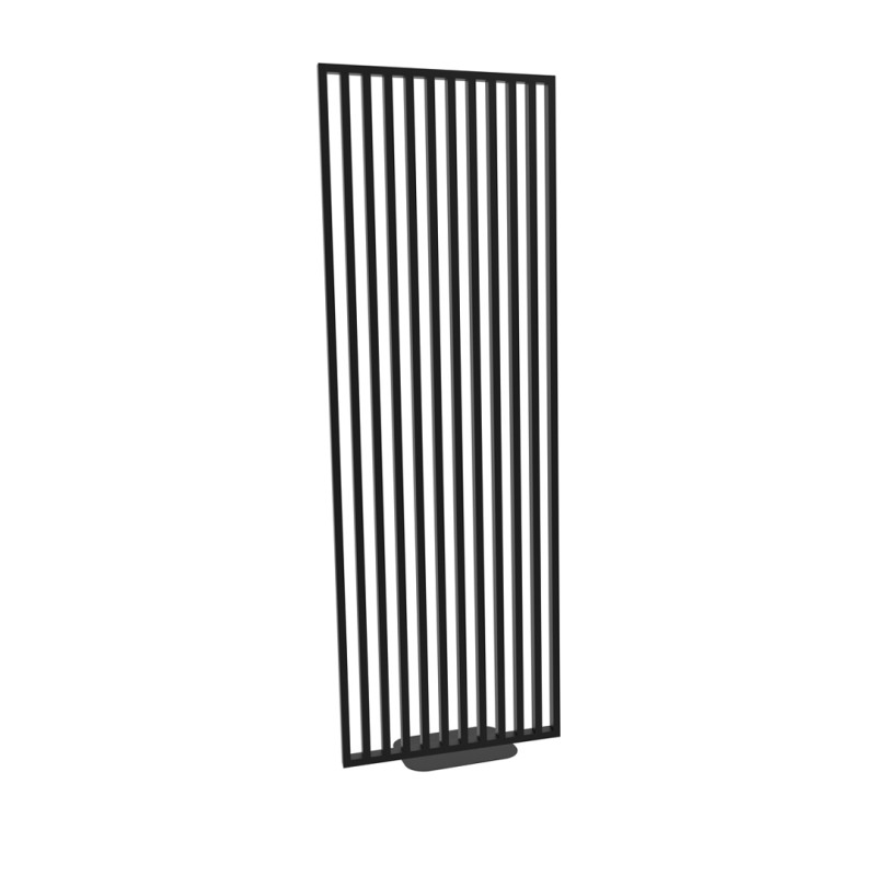 Freestanding slatted wall with base -...