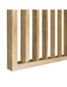 Lamellás válaszfal 55°-os szögben - Természetes tölgy [30x60]