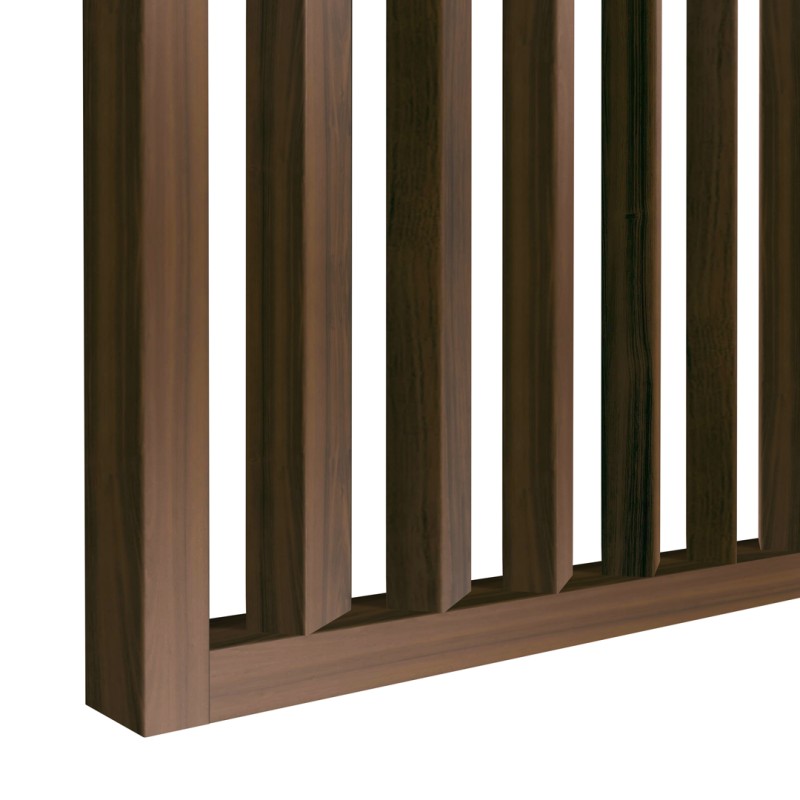 Slatted wall at an angle of 55° -...