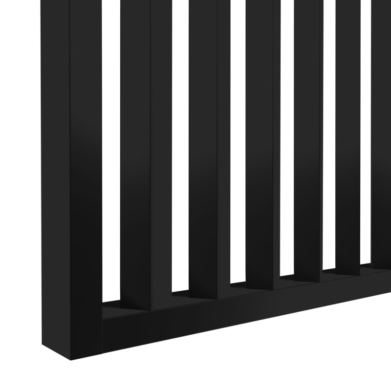 Slatted wall at an angle of 55° -...