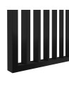 Lamellás válaszfal 55°-os szögben - Fekete [30x60]